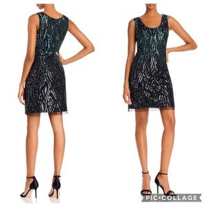 Aidan Mattox sequins sleeveless Cocktail dress